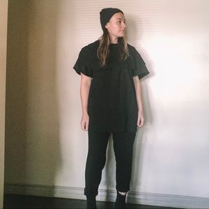 🍒 ZARA Oversized T-Shirt Dress